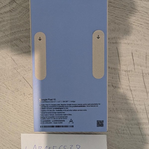 Google Pixel 10 - T-Mobile, 128 GB, Indigo, GLBW0