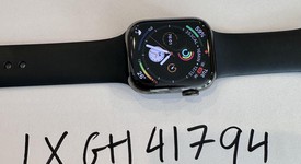 Good
													Apple Watch Series 7 41mm - Unlocked, Graphite, A2475 - Cellular, Stainless, photo 1 of 6