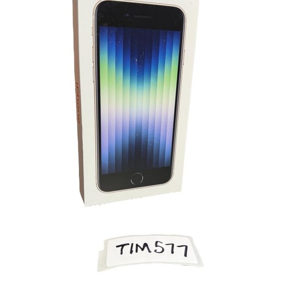Apple iPhone SE 3rd Gen 2022 - AT&T, 64 GB, Starlight, A2595