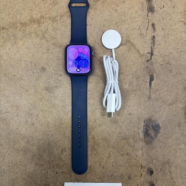 Apple Watch Series 7 45mm - Blue, A2474 - GPS, Aluminum