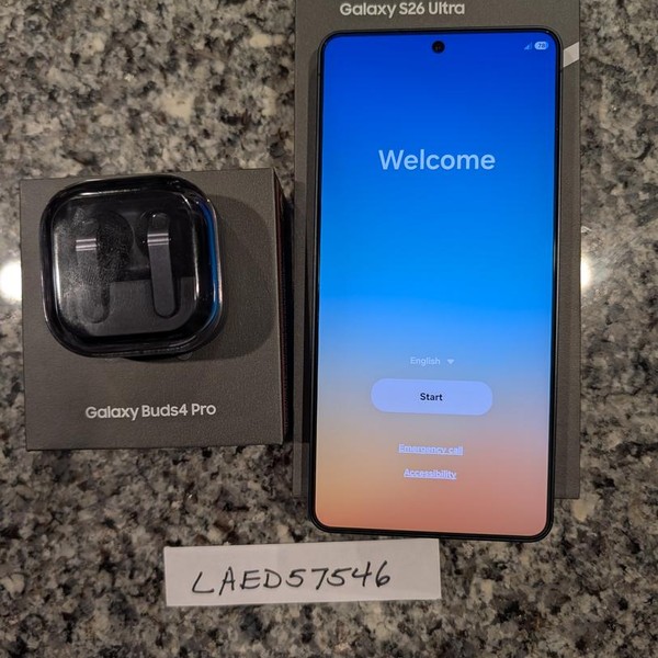 Samsung Galaxy S26 Ultra - Unlocked, 512 GB, Black, 12 GB, SM-S948U1