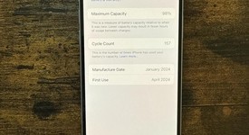 Good
													Apple iPhone 15 - Unlocked, Blue, 128 GB, A2846, photo 3 of 9