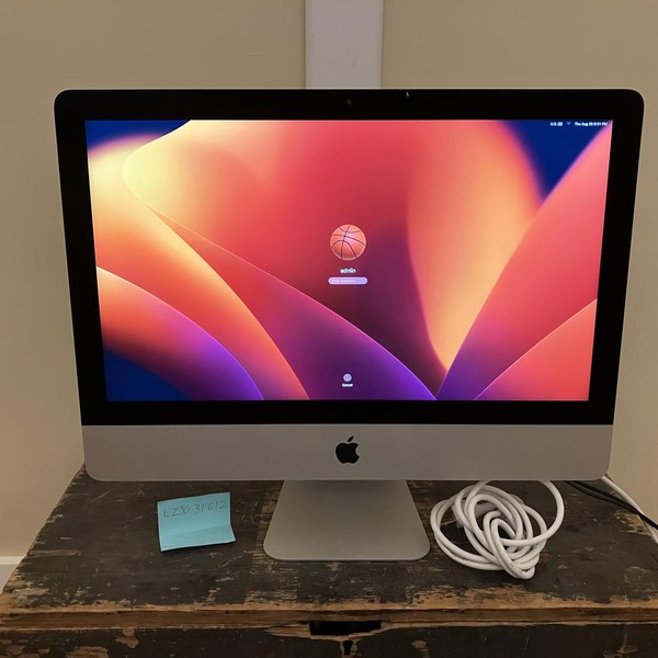 iMac 2017 21.5 inch Retina 4K - 512 GB, 16 GB, Intel Core i7