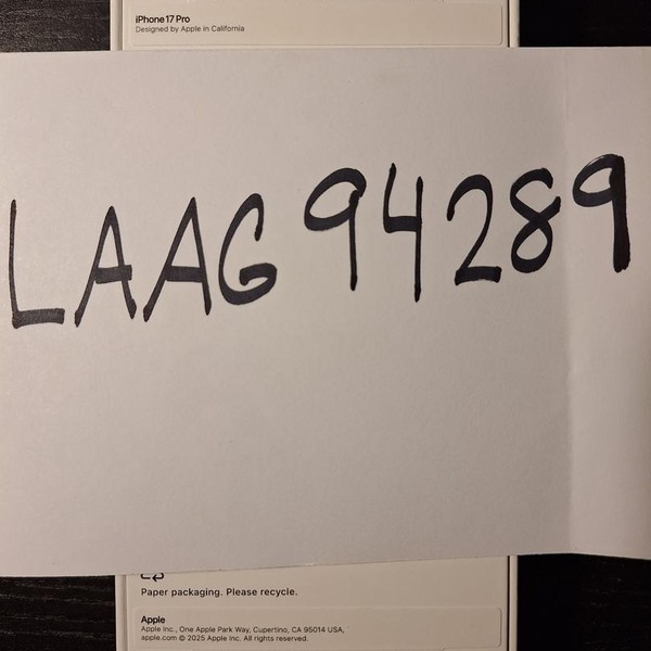 Apple iPhone 17 Pro - Unlocked, 256 GB, Silver, A3256