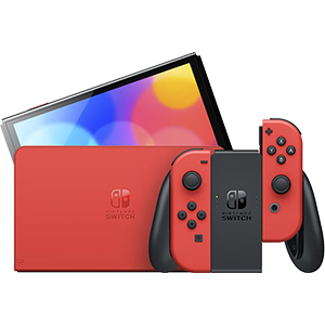 Nintendo Switch - OLED - 64 GB, Red, Mario Red Edition