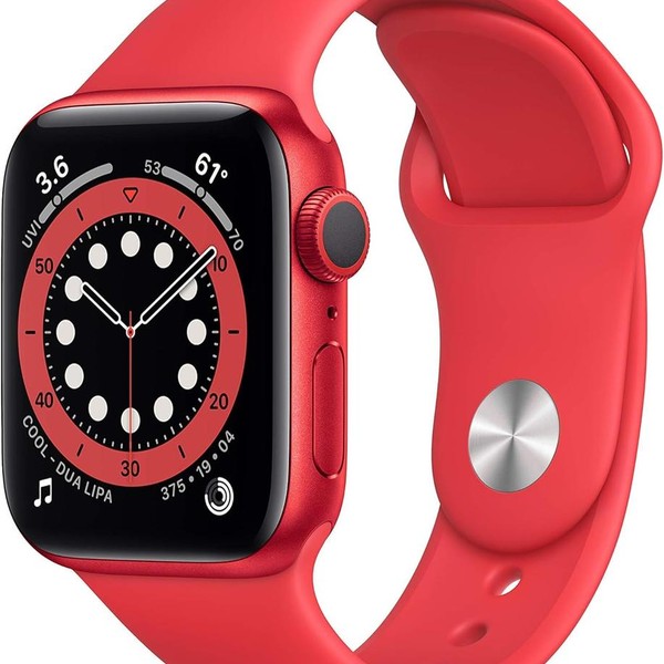 Apple Watch Series 6 44mm - Red, A2292 - GPS, Aluminum