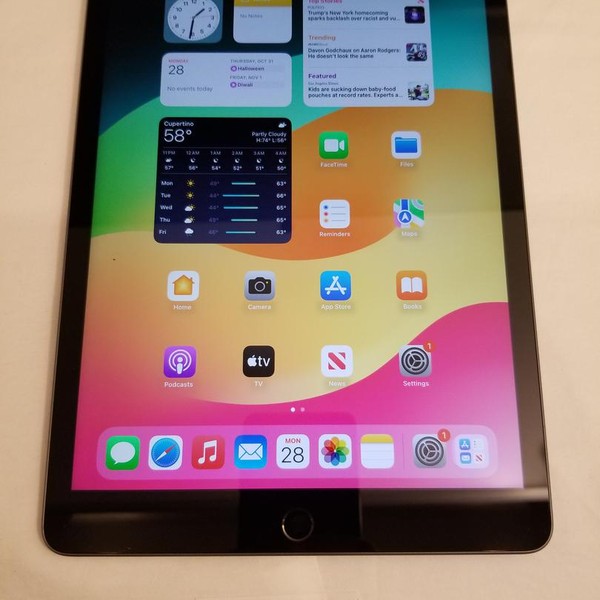 Apple iPad 9th Gen - Unlocked, 64 GB, Gray, A2603