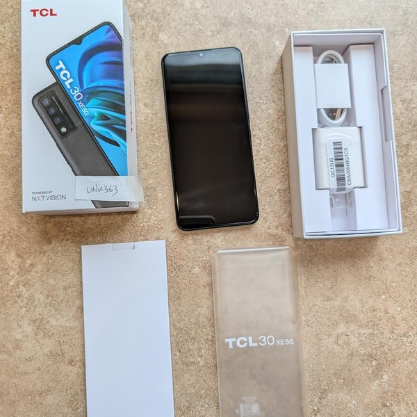 TCL 30 XE 5G - T-Mobile, 64 GB, Black, 4 GB