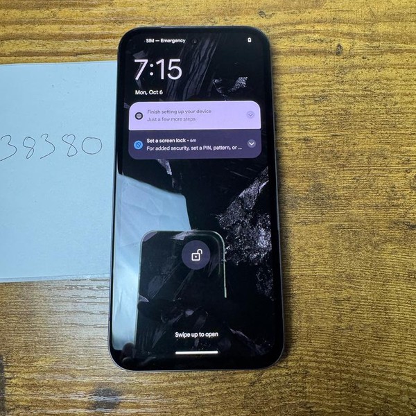 Google Pixel 8a - Unlocked, 128 GB, Obsidian, 8 GB, GKV4X, Sub-6 5G