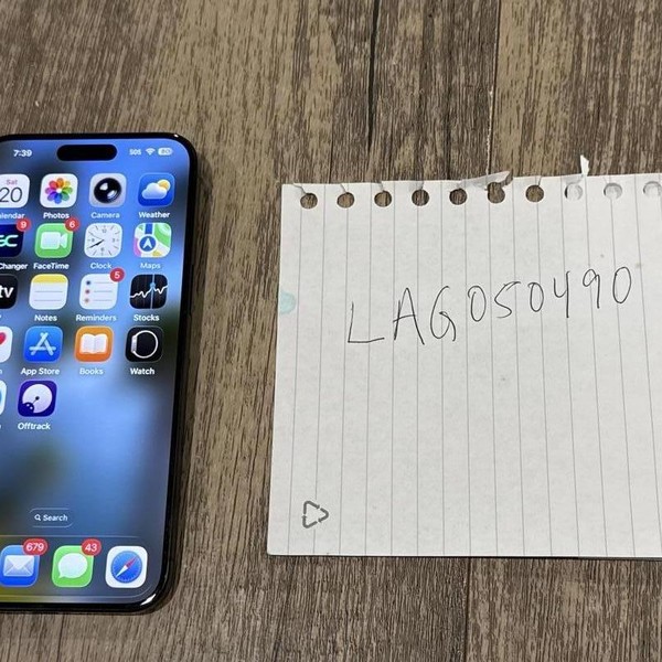 Apple iPhone 15 Pro Max - AT&T, 256 GB, Black, A2849