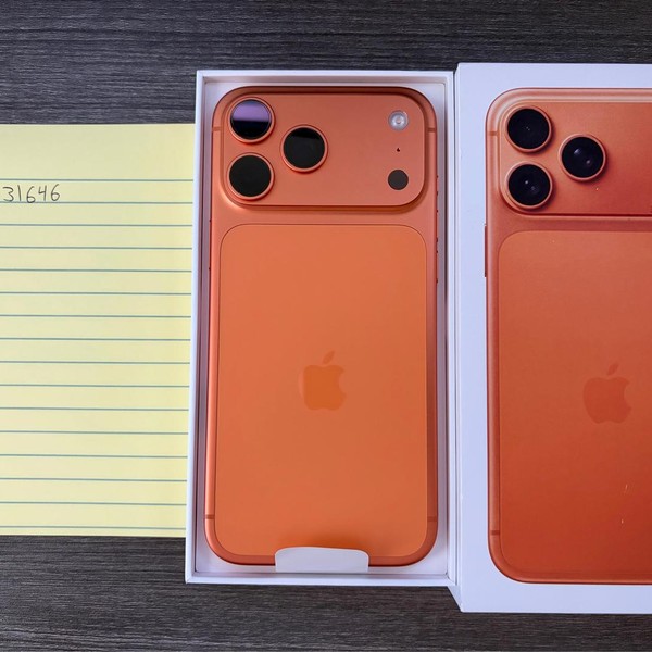Apple iPhone 17 Pro Max - Unlocked, 512 GB, Cosmic Orange, A3257