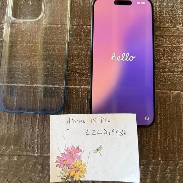 Apple iPhone 15 Pro - Unlocked, 256 GB, Blue, A2848