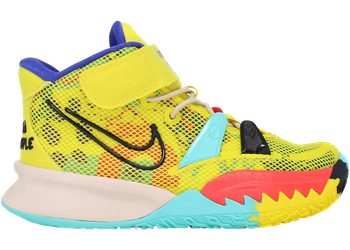 Nike Kyrie 7 1 World 1 People Yellow (PS) for sale