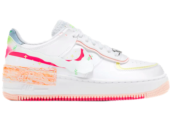 Nike Air Force 1 Low Shadow White Pink Orange (Women's) for sale