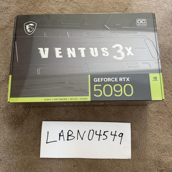 MSI GeForce RTX 5090 - G5090-32V3C, VENTUS 3X OC