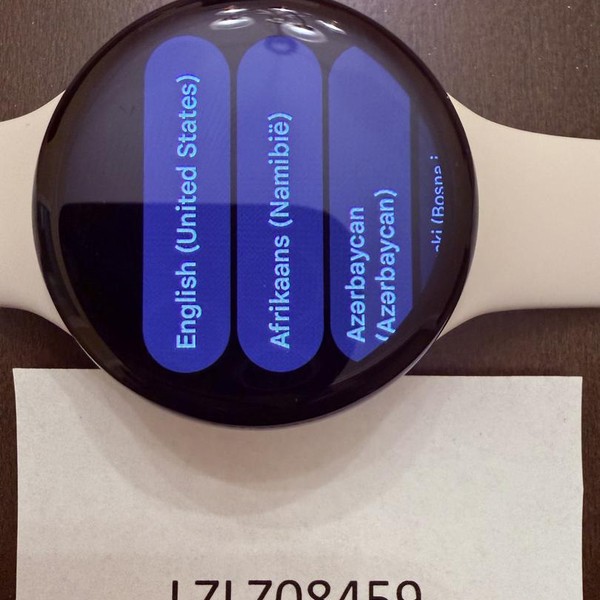 Google Pixel Watch 3 - Wi-Fi, Silver, 45mm, Wi-Fi