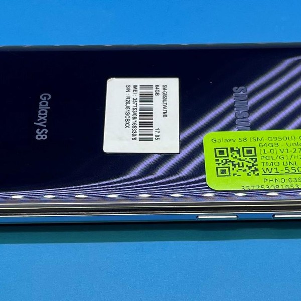 Samsung Galaxy S8 - Unlocked, 64 GB, Gray, 4 GB, SM-G950U1