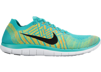 Nike Free 4.0 Flyknit Hyper Jade Volt for sale