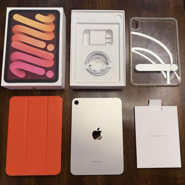 Apple iPad Mini 7th Gen - Wi-Fi, 256 GB, Starlight, A2993