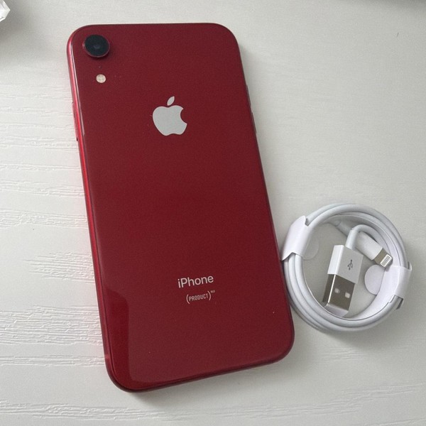 Apple iPhone Xr - Unlocked, 128 GB, Red, A1984