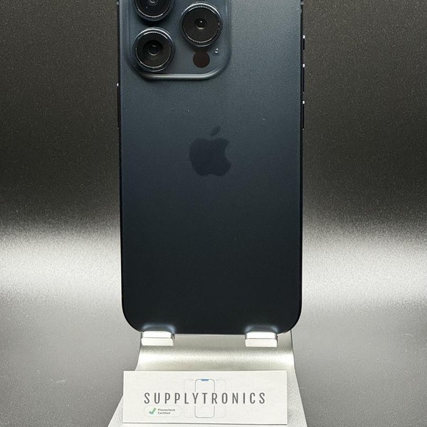Apple iPhone 15 Pro - Unlocked, 128 GB, Blue, A2848