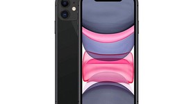 Fair
													Apple iPhone 11 - Cricket, Black, 64 GB, A2111, photo 1 of 3