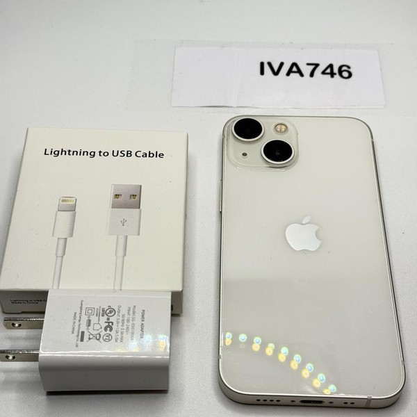 Apple iPhone 13 Mini - Unlocked, 128 GB, Starlight, A2481