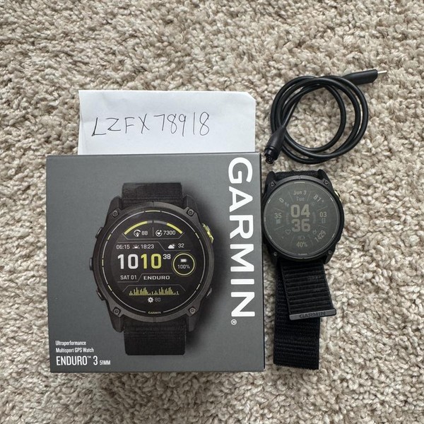 Garmin Enduro 3 - Carbon Gray