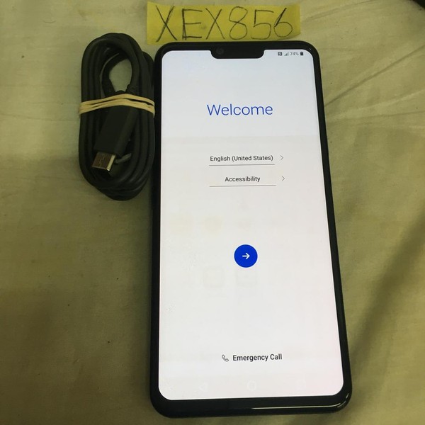 LG G8 ThinQ - Verizon, Black, 128 GB, 6 GB, LM-G820UM