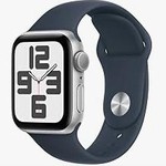 Mint Apple Watch SE 2nd Gen 40mm - Unlocked, Silver, A2726 - Cellular, Aluminum