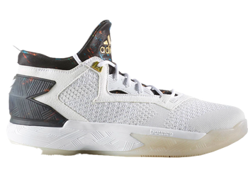 adidas D Lillard 2 White Multi-Color for sale