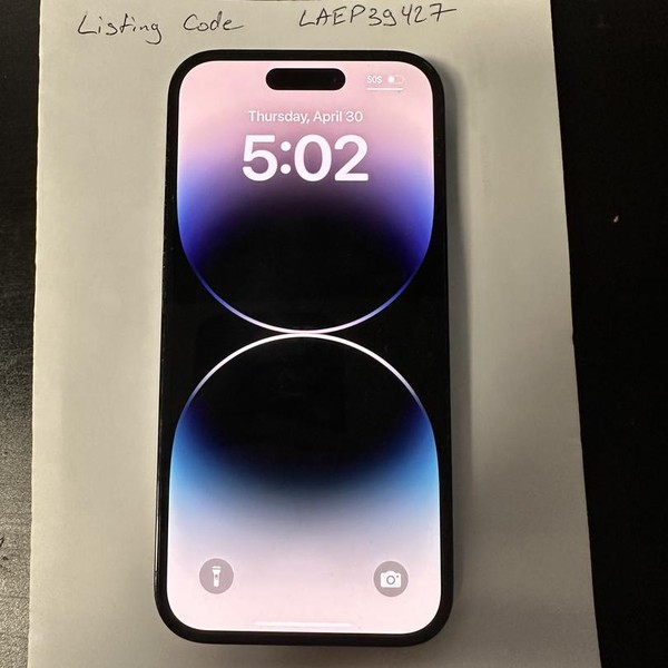Apple iPhone 14 Pro - Unlocked, 128 GB, Black, A2650