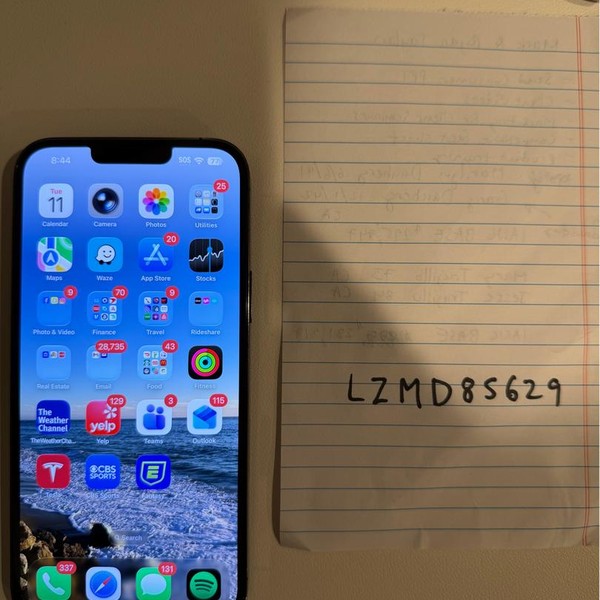 Apple iPhone 13 Pro Max - AT&T, 512 GB, Graphite, A2484