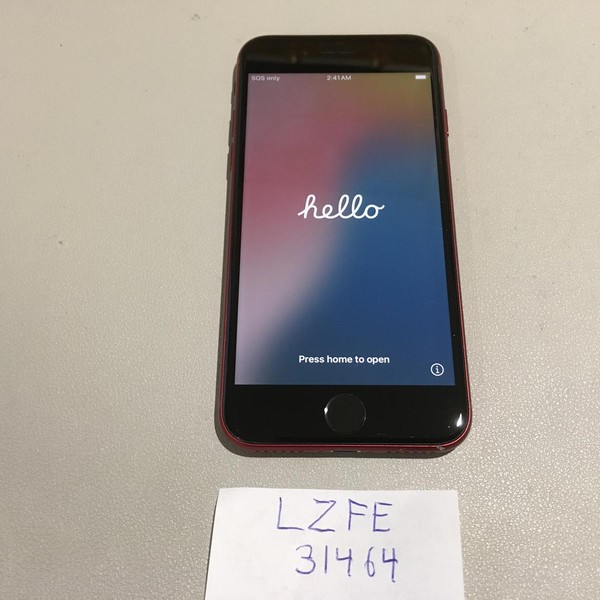 Apple iPhone SE 3rd Gen 2022 - Consumer Cellular, Red, 128 GB, A2595