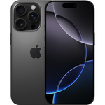 Apple iPhone 16 Pro - Unlocked, Black, 128 GB, A3083