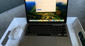 Good
													MacBook Pro 2020 - 13" - Apple M1, Gray, 1 TB, 16 GB, photo 1 of 9