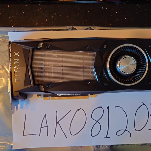 Nvidia Titan X (Pascal) - 900-1G611-2500-000, Founders Edition