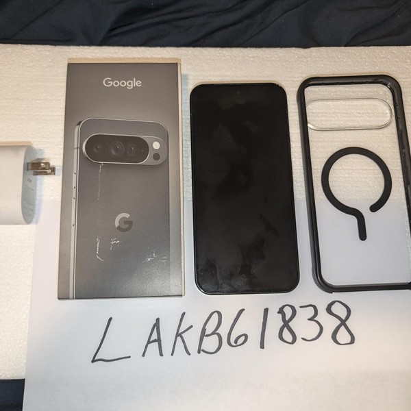 Google Pixel 10 Pro XL - Unlocked, 256 GB, Obsidian, GUL82