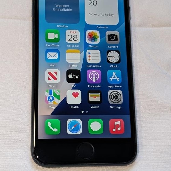 Apple iPhone SE 3rd Gen 2022 - Unlocked, 64 GB, Midnight, A2595