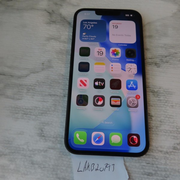 Apple iPhone 16e - Unlocked, 128 GB, Black, A3212