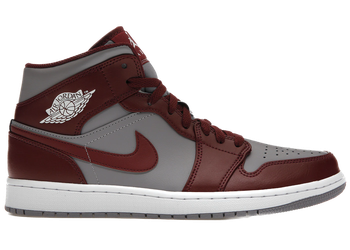 Jordan 1 Mid Cherrywood Red for sale