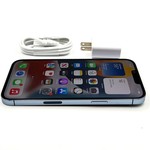 Good Apple iPhone 13 Pro Max - Unlocked, 128 GB, Sierra Blue, A2484