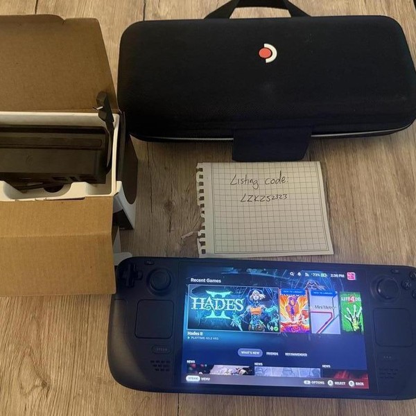 Steam Deck OLED - 1 TB, Black, 16 GB, AMD