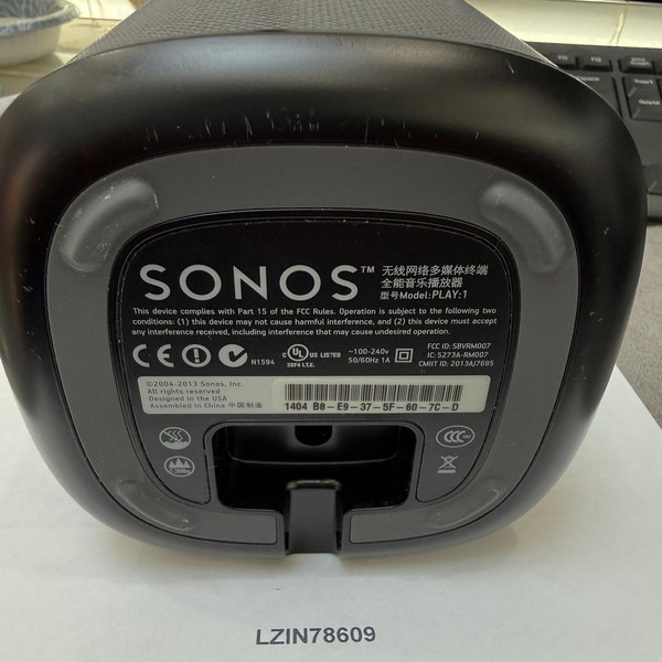 Sonos Play: 1 - Black