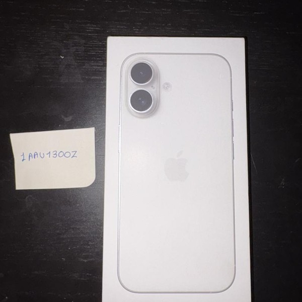 Apple iPhone 16 - Unlocked, White, 128 GB, A3081