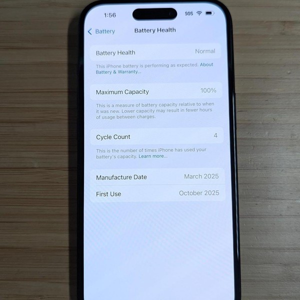 Apple iPhone 15 - AT&T, 128 GB, Black, A2846