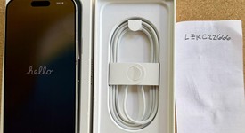 Good
													Apple iPhone 16 Pro Max - Unlocked, White, 256 GB, A3084, photo 1 of 4