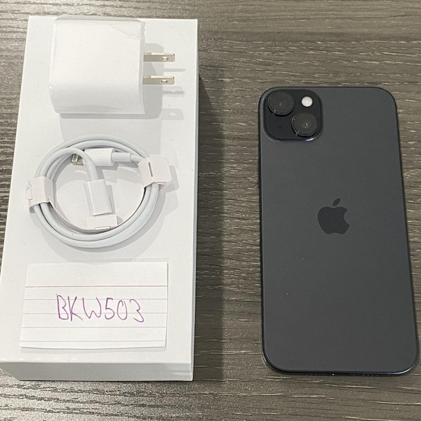 Apple iPhone 15 Plus - Unlocked, 128 GB, Black, A2847