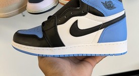 New
													Jordan 1 Retro High OG UNC Toe (GS) - 6.5, photo 1 of 6