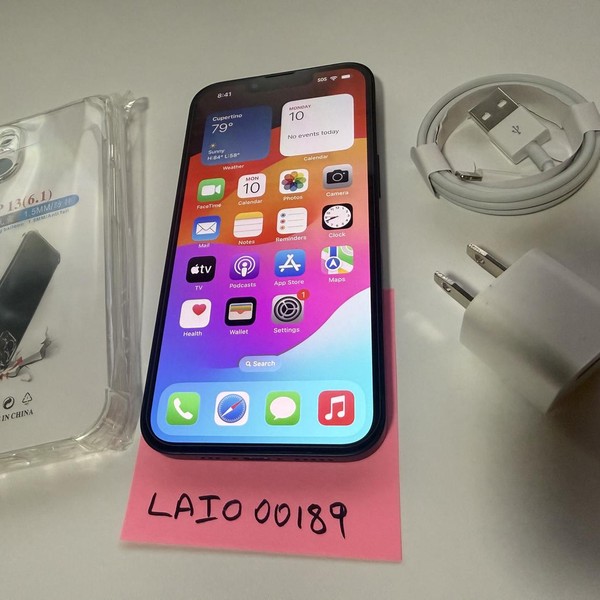 Apple iPhone 13 - Unlocked, 128 GB, Midnight, A2482